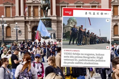 U GROBU SE PREVRĆU SVI ONI KOJI SU STRADALI OD USTAŠKE RUKE! Hrvati svesrdno podržavaju blokadere i HAOS U BOEGRADU (FOTO)