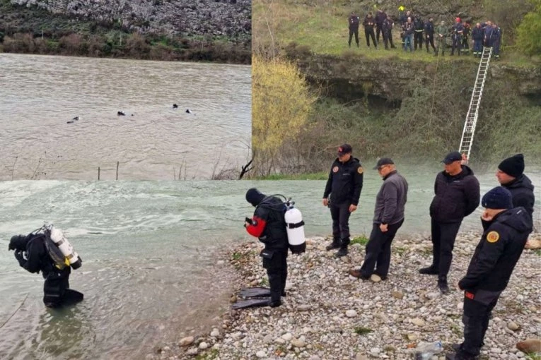 OVO SU IVANA I NJEN SIN LUKA (4) ZA KOJIMA SE TRAGA VEĆ ČETIRI DANA! Ronioci pretražuju Moraču, nivo vode NEPRESTANO RASTE! (FOTO)