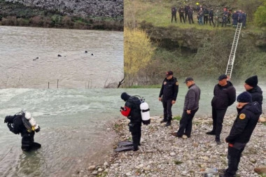 OVO SU IVANA I NJEN SIN LUKA (4) ZA KOJIMA SE TRAGA VEĆ ČETIRI DANA! Ronioci pretražuju Moraču, nivo vode NEPRESTANO RASTE! (FOTO)