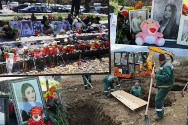 ŠTIP ZAVIJEN U CRNO! PET ANĐELA IZ TOG GRADA POGINULO U DISKOTECI SMRTI: Slike, cveće i sveće za stradale! Među njima i dvojica iz benda DNK! (FOTO/VIDEO)