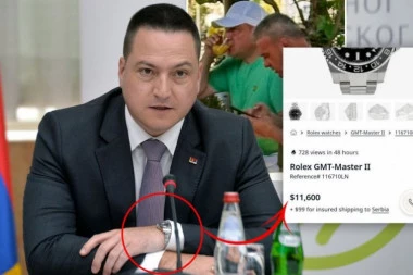 RUŽIĆ "BORAC PROTIV KORUPCIJE", A NOSIO ROLEKS OD 11.500 EVRA! Potpuno licemerstvo bivšeg ministra - PLAĆAO I LUKS PUTOVANJA!