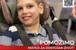 Pomozimo Mateji slanjem 259 na 2407!