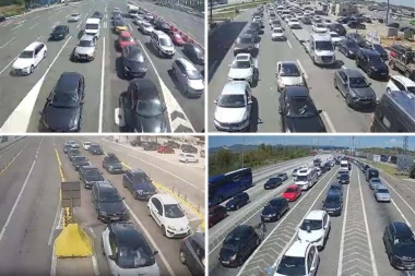 PRAZNIČNE GUŽVE NA GRANICAMA: Na jednoj strani Srbije KOLONE VOZILA, a na drugoj PRAZNI GRANIČNI PRELAZI (FOTO)