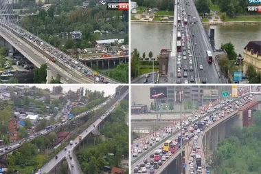 NEVREME I KIŠA NAPRAVILI KOLAPS U BEOGRADU! Evo gde su najveće gužve!