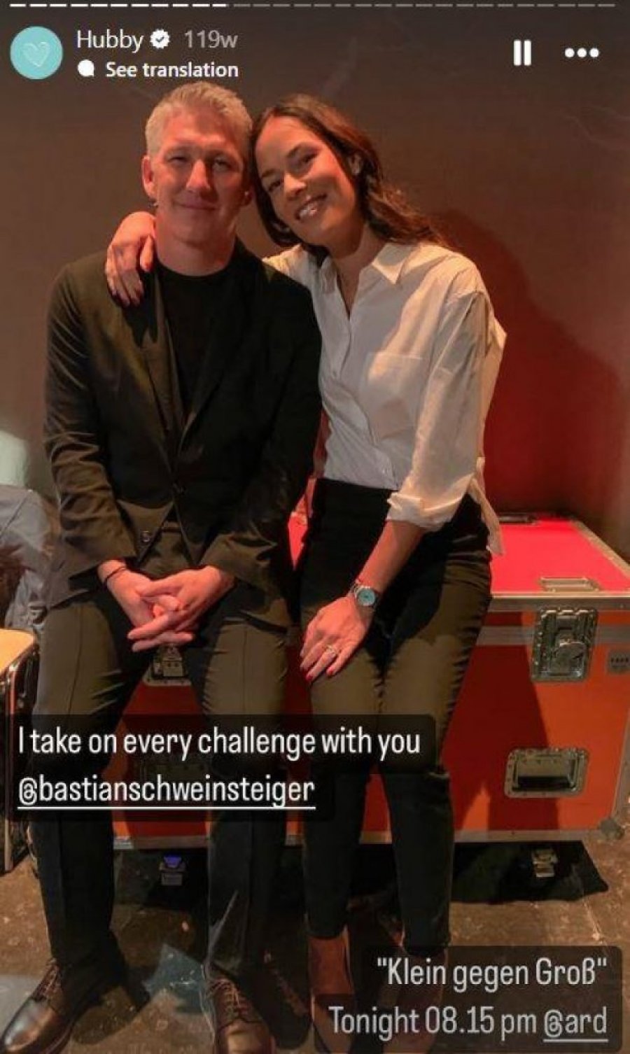Ana Ivanović i Sebastijan Instagram