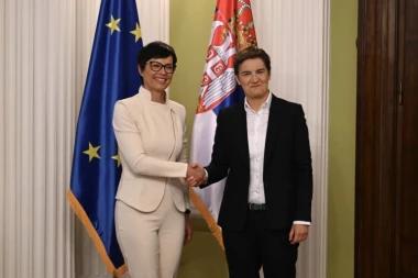 ANA BRNABIĆ NA SASTANKU SA MARTOM KOS: Članstvo u Evropskoj uniji ostaje spoljnopolitički cilj Srbije