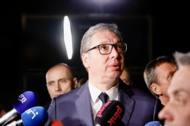 "GOVORILI SMO O DOBRIM STVARIMA": Predsednik Vučić o sastanku sa Martom Kos