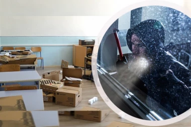ČAČANI NAPRAVILI HAOS U SELU KOD PRIBOJA! Opljačkali školu - jedan uhapšen, za drugim se traga!