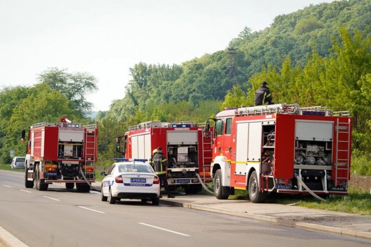 UGAŠEN POŽAR NA KOŠUTNJAKU! Vatrogasci brzom reakcijom vatrenu stihiju stavili pod kontrolu! UTVRĐUJE UZROK IZBIJANJA POŽARA! (VIDEO)