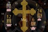 CRKVENI KALENDAR ZA MAJ 2025.