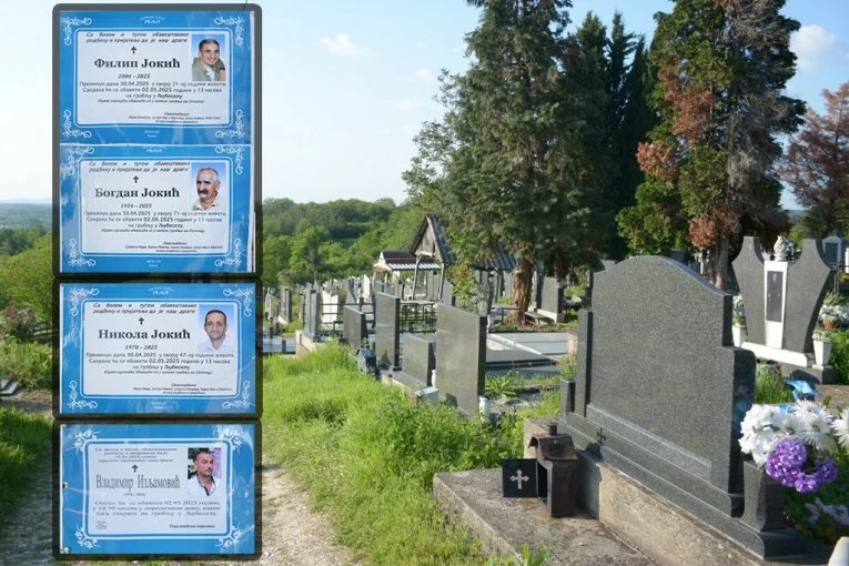 TUGA NAD TOPOLOM! Poginule tri generacije muškaraca, Vladimir iza sebe ostavio ćerke! Ovde će biti SAHRANJENI!