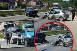 STRAVIČAN SUDAR U ČAČKU! Četiri osobe povređene, među njima i DETE! (FOTO)