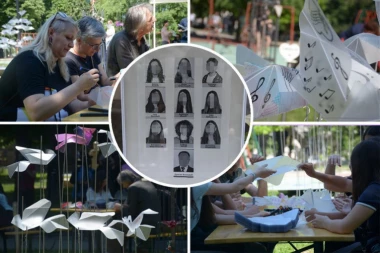 BEOGRAD U SUZAMA PAMTI SVOJE ANĐELE! Poruke ljubavi i tuge za decu iz Ribnikara na drugu godišnjicu tragedije! JATO KOJE SE NE RASIPA!