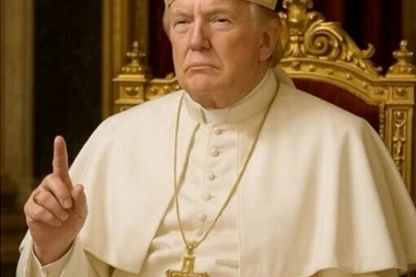 NISAM JA, MAJKE MI: Tramp pere ruke od fotografije na kojoj je prikazan kao papa, pa otkrio šta Melanija misli