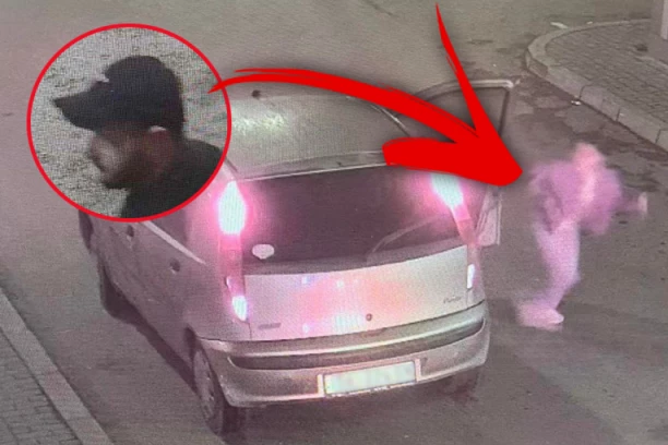 OVO JE LOPOV ZA KOJIM TRAGA CELA SRBIJA! Kamere ga snimile u trenutku krađe! Snimljen i trenutak kad devojčica istrčava iz kola! (FOTO)