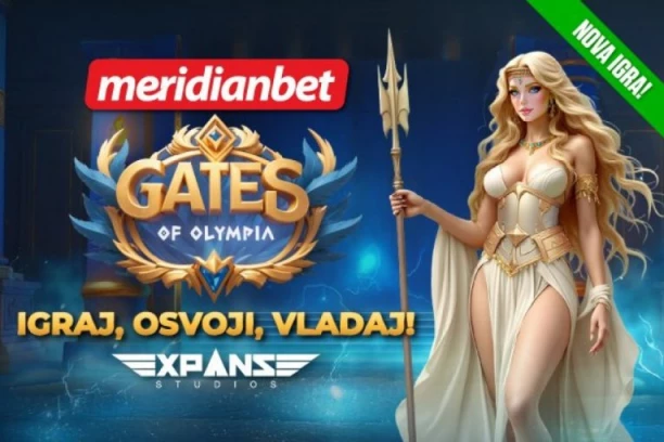 EKSKLUZIVNO U MERIDIANU: OTVORI KAPIJE OLIMPA I POHITAJ KA EKSPLOZIVNIM DOBICIMA!