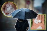 SNAŽNO NEVREME HARA SRBIJOM! Pada grad veličine jajeta, poplavljene ulice, objavljeni snimci strašne nepogode