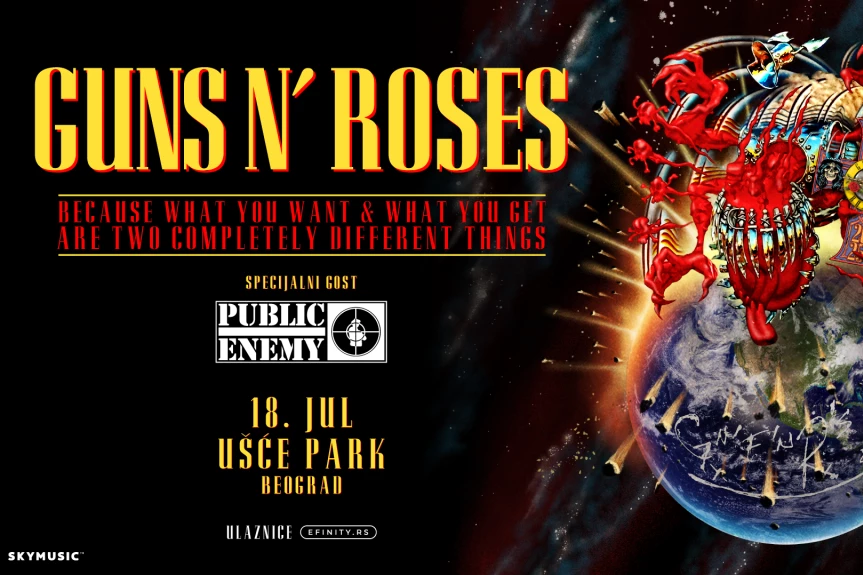 Guns N’ Roses otvorili turneju set listom od 22 numere, već na sledećem koncertu dodali 6 novih pesama - šta nas čeka u Beogradu 18. jula?