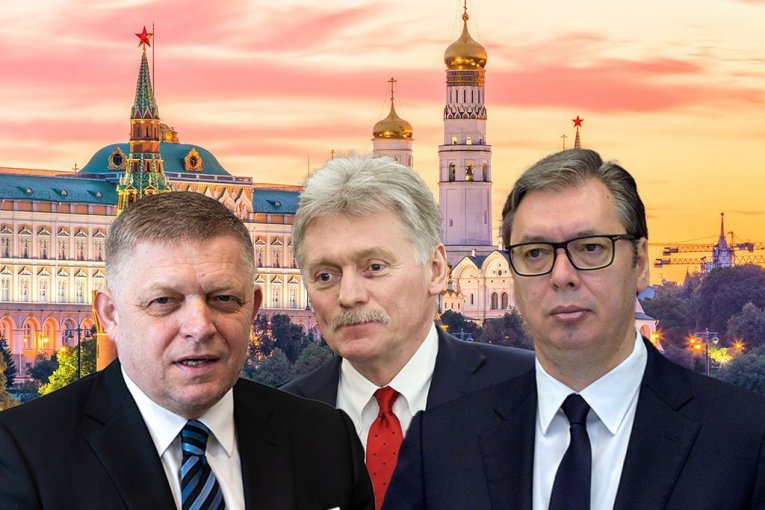 OGLASIO SE KREMLJ O ZABRANI PRELETA AVIONIMA VUČIĆA I FICA! Peskov poručio da je takva politika apsurdna