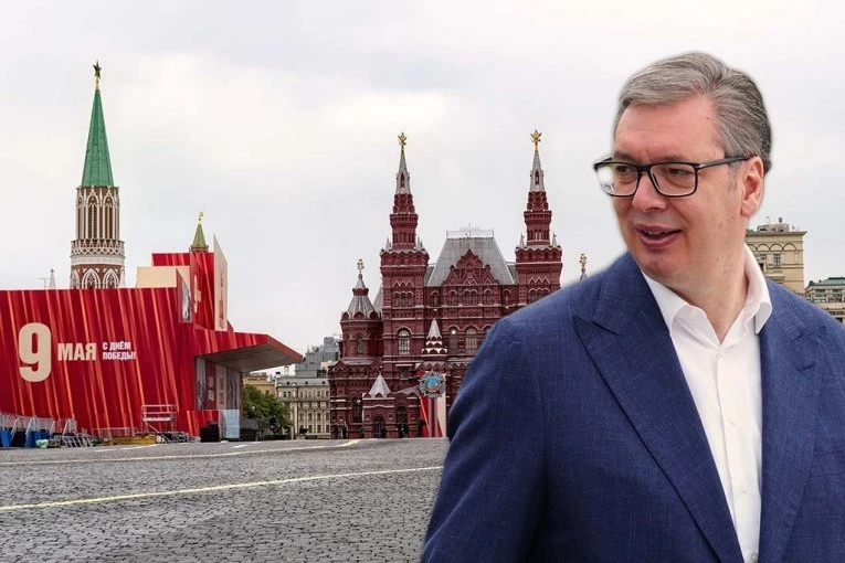 VELIKA POČAST! RUSKI DRŽAVNI KANAL PRENOSIO VUČIĆEV DOLAZAK U MOSKVU
