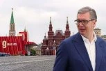 VELIKA POČAST! RUSKI DRŽAVNI KANAL PRENOSIO VUČIĆEV DOLAZAK U MOSKVU