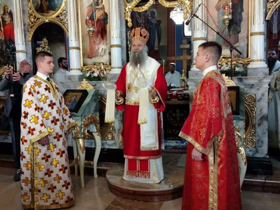 Patrijarh Porfirije u Knjaževcu