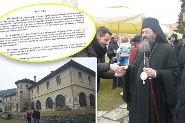 JUSTIN NELEGALNO ZIDA PO STUDENICI! Hoće li neko da zaustavi ovog čoveka?!