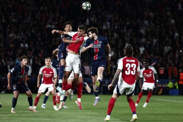 OVO SU SVI GOLOVI SA MEČA PSŽ - ARSENAL: Ruiz i Hakimi na jednoj, Saka na drugoj strani! (VIDEO)