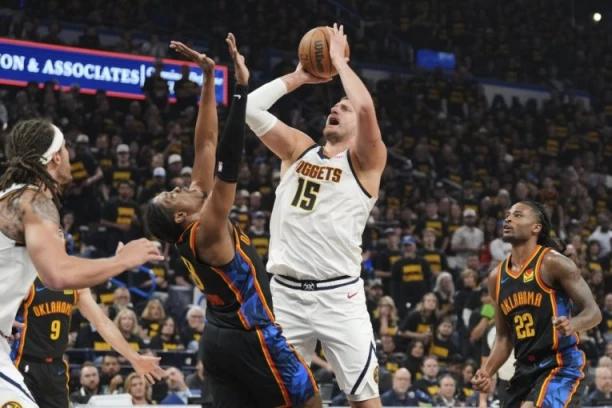 NOĆ ZA ZABORAV JOKIĆA!  Denver primio 87 poena za poluvreme i doživeo DEBAKL od Oklahome!