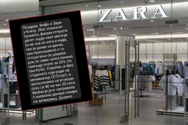 DELE OTKAZE I SMANJUJU PLATE! Kompanija "Zara" urniše zaposlene, a zarađuje MILIONE DNEVNO!