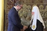 ORDEN VIŠE OD NAGRADE! Patrijarh Kiril: Srpski i ruski narod povezani istorijom