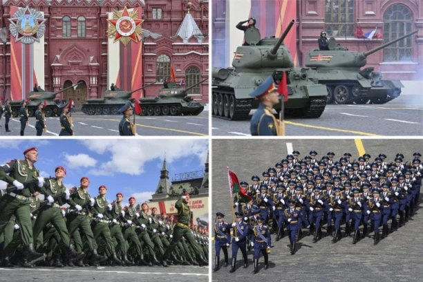 ZAVRŠENA PARADA POBEDE U MOSKVI! Putin održao moćan govor, Crvenim trgom prodefilovalo oko 11.500 vojnika (VIDEO)
