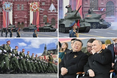 OVO JE PUTINOVO SMRTONOSNO ORUŽJE KOJE LEDI KRV U ŽILAMA: Prvi put je prikazano danas na veličanstvenoj paradi (VIDEO)