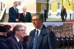 OGLASIO SE VUČIĆ! Predsednik Srbije uz najistaknutije lidere tik uz Putina na PARADI u Moskvi! (VIDEO)
