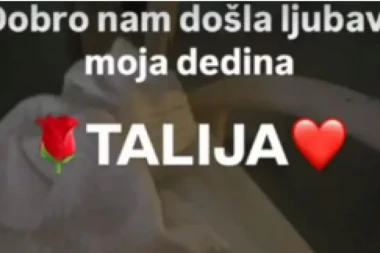 PORODILA SE MIONA, isplivala prva fotka bebe!