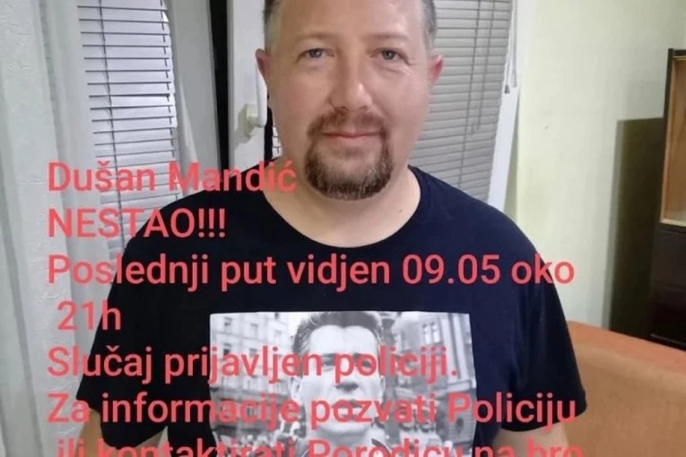 NESTAO DUŠAN IZ NOVE PAZOVE! Nema ga dva dana, porodica moli za pomoć! (FOTO)
