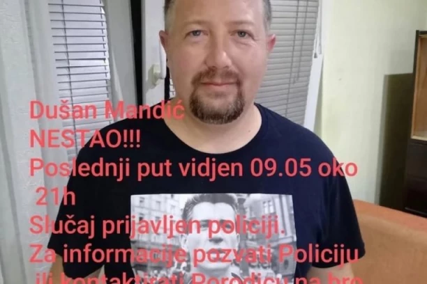 NESTAO DUŠAN IZ NOVE PAZOVE! Nema ga dva dana, porodica moli za pomoć! (FOTO)
