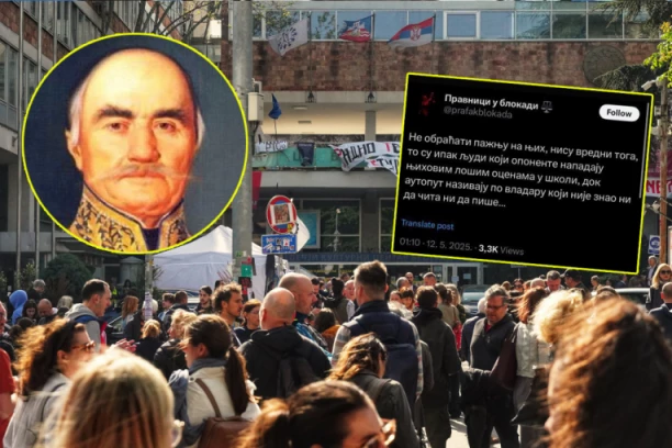 NEMA NIŽE! STUDENTI FOTELJAŠI NAJGORE POPLJUVALI SRPSKU ISTORIJU I VELIKANE: Sada se ostrvili na oca nacije kome dugujemo slobodu i državu! NIŠTA IM NIJE SVETO!